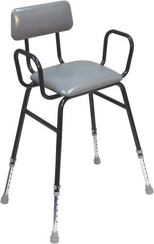 Tabouret perchoir noir