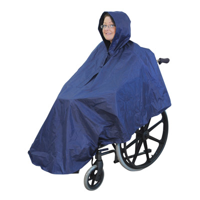 Poncho pour fauteuil roulant