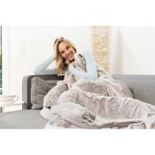 Couverture polaire chauffante 180 x 130 cm