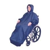 Imperméable à manches longues et capuche