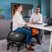 Chaise ergonomique avec ballon Tonic Chair® Confort