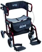 Rollator fauteuil de transfert