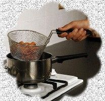 Panier de cuisson en acier inoxydable