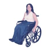Couverture doublée pour fauteuil roulant