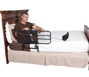 Barrière de lit escamotable avec filet (unité)