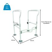Accoudoirs de toilettes Aruba