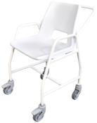 Chaise de douche mobile avec roulettes Hythe hauteur fixe (190 kg)