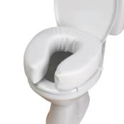Siège de toilettes rembourré hauteur 100 mm