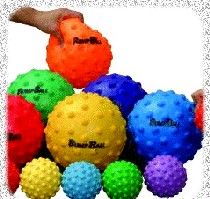 Ballons de couleur tactiles
