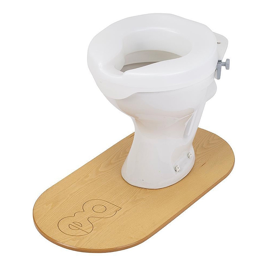 Rehausseur de toilettes ASHBY 10 cm sans couvercle