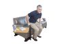 Support avec table pivotante