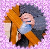 Poignée de maintien pour rampe d'escalier