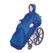 Imperméable doublé polaire à manches longues et capuche