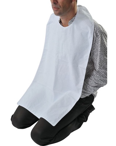 Lot de 5 serviettes adulte intraversables