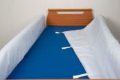 Protection de barrières de lit double 185 cm en mousse