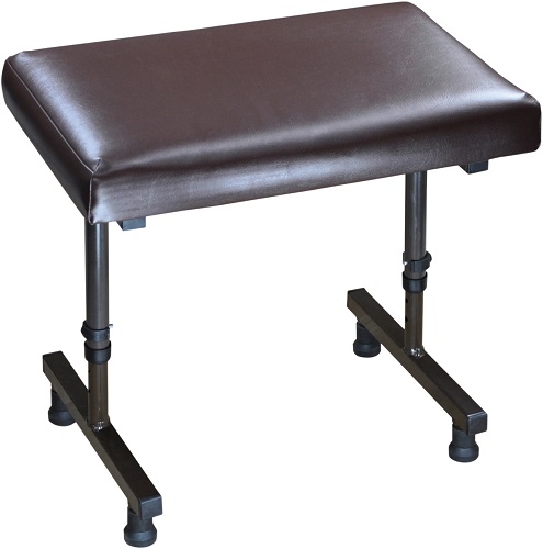 Tabouret repose-jambes confort avec ou sans roulettes