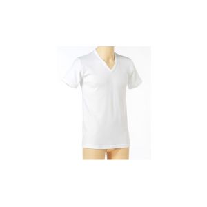 Gilet de corps classique col en V manches courtes