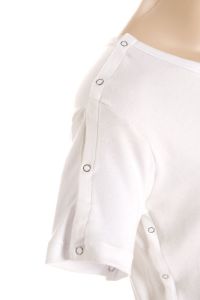 Gilet de corps médicalisé manches longues col en "V" 