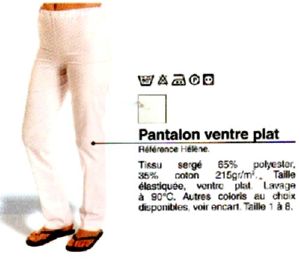 Pantalon ventre plat Hélène