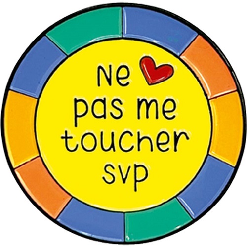 Pin's intégration ne pas me toucher