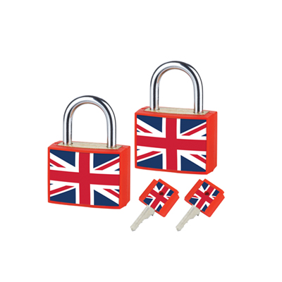 Cadenas Union Jack (Lot de 2)