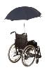 Parapluie pour fauteuil roulant