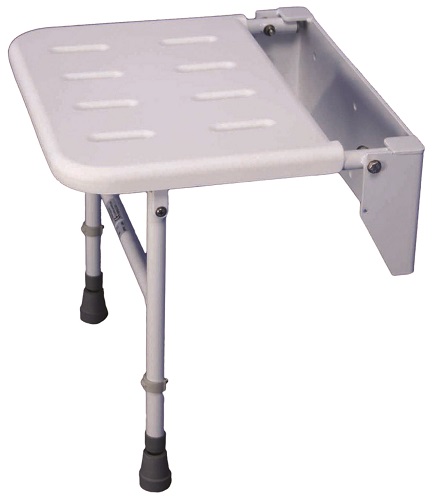 Siège de douche Solo standard en aluminium
