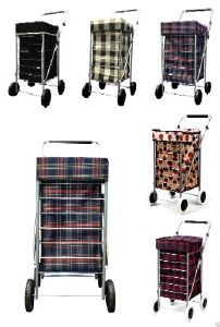 poussette courses 4 roues