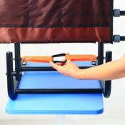 Barrière de lit escamotable avec filet (unité)