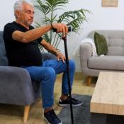 Canne de sécurité éclairante