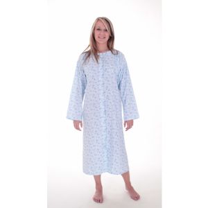Chemise de nuit ouverte sur le devant