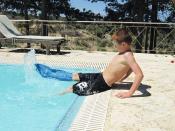 Protection étanche plâtre pour piscine / plage bloccs