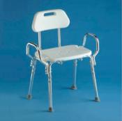 Chaise de douche assise large