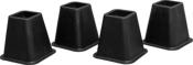 Lot de 4 rehausseurs de meubles 150 mm base extra large