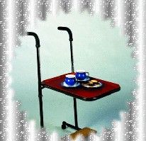 Chariot plateau pour transporter le repas