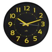 Horloge silencieuse contraste 30 cm