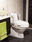 Rehausse WC Cloo avec accoudoirs relevables