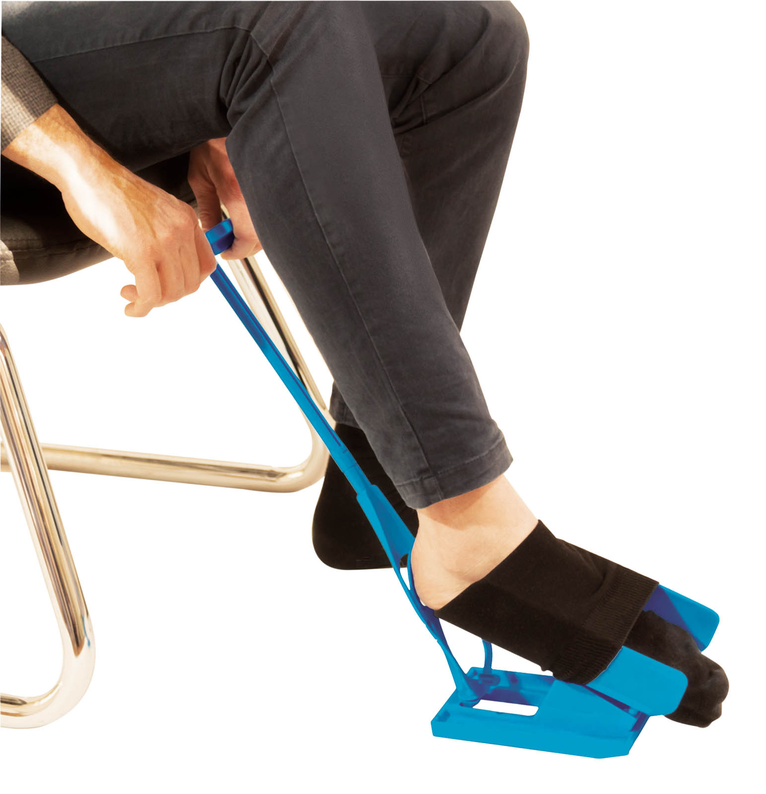 chaussettes avec semelles antidérapantes